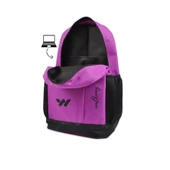 Walkway Lila Tekstil Unisex Sırt Çantası Sırt Çantası - 3