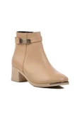 Aspor Nude Nut Kadın Topuklu Bot thumbnail 3