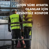 OS206 - Yumuşak Günlük Ortopedik | Şok Emici ve Destekleyici, Jel Destekli Konfor İç Tabanlık - 4