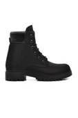 Aspor Siyah Nubuk Unisex Bot - 1