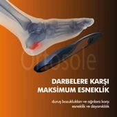 OS206 - Yumuşak Günlük Ortopedik | Şok Emici ve Destekleyici, Jel Destekli Konfor İç Tabanlık - 2