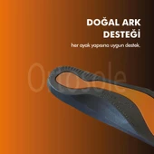 OS206 - Yumuşak Günlük Ortopedik | Şok Emici ve Destekleyici, Jel Destekli Konfor İç Tabanlık - 6