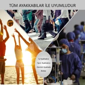 BG184 | Yumuşak Memory Foam, Darbe Emici, Ortopedik, İş Ayakkabıları ve Botlar için İç Tabanlık - 8