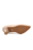 Aspor Bej Kadın Topuklu Stiletto Ayakkabı - 5