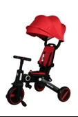 Maxi Taxi Easy Trike F5 Ebeveyn Kontrollü Çift Yönlü Kırmızı Katlanabilir Çocuk Bisikleti - 4