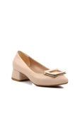 Aspor Bej Kadın Topuklu Ayakkabı thumbnail 3