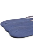 Aspor İndigo Mavi Unisex Çorap 3 lü Babet Çorap - 2