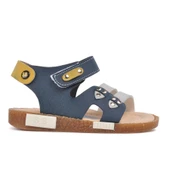 Aspor Lacivert Hardal Comfort Erkek Çocuk Düz Sandalet - 1