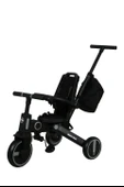 Maxi Taxi Easy Trike F5 Ebeveyn Kontrollü Çift Yönlü Siyah Katlanabilir Çocuk Bisikleti - 4