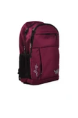 Walkway Bordo Unisex Okul Çantası Combat Sırt Çantası - 3
