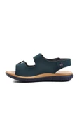 Aspor Lacivert Nubuk Erkek Çocuk Düz Sandalet - 2