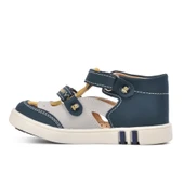 Aspor Lacivert Bej Hardal Comfort Erkek Çocuk Günlük Ayakkabı B - 2