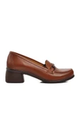 Aspor Taba Kadın Günlük Loafer Ayakkabı - 1