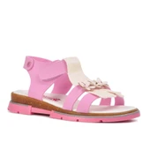 Aspor Pembe Sedef Comfort Kız Çocuk Düz Sandalet - 3
