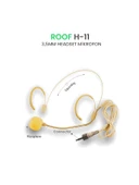 Roof H-11 HEADSET MİKROFON - 1