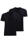 BLACKSPADE ERKEK V YAKA YARIM KOL FANİLA 2 Lİ PAKET 9671 - 1