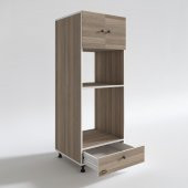 Kenzlife fırın dolabı kamile crd 162*60*56 mutfak çekmeceli ayaklı banyo kiler ofis - 3