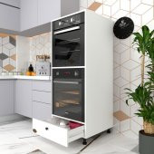 Kenzlife fırın dolabı naime byz 145*60*56 mutfak çekmeceli ayaklı banyo kiler ofis thumbnail 1