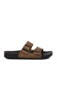 Pierre Cardin Vizon Nubuk Erkek Terlik - 1
