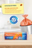 Macromax Ekstra Güçlü Çöp Torbası Orta Boy 15'li x 3 Adet - 3