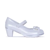 Alens Lunedi Krem Rugan 4Cm Topuklu Kız Çocuk Ayakkabı thumbnail 1