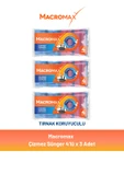 Macromax Çizmez Sünger 4'lü x 3 Adet - 1