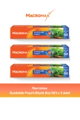 Macromax Buzdolabı Poşeti Büyük Boy 50'li x 3 Adet - 1