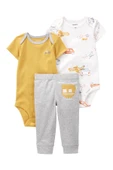 Carters Layette Renkli Erkek Bebek 3Lü Set 1P571510R - 1