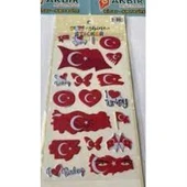 PUTI SHINE STICKER - TURK BAYRAGI 3 - 1