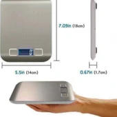 Zhltools Dijital Mutfak Terazisi Elektronik Lcd Ağırlık 5 Kg Ölçekli - 2