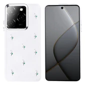 Tecno Spark 20 Pro 5G Kılıf Airbag Tasarımlı Simli Şeffaf Zore Kutup Kapak thumbnail 2