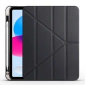Apple iPad 11.Nesil 2025 Kılıf Zore Tri Folding Kalem Bölmeli Standlı Kılıf thumbnail 5