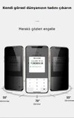 Apple iPhone 16E Zore Kor Privacy Cam Ekran Koruyucu - 7