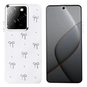 Tecno Spark 20 Pro 5G Kılıf Airbag Tasarımlı Simli Şeffaf Zore Kutup Kapak thumbnail 5