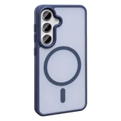 Galaxy S25 Kılıf Magsafe Şarj Özellikli Mat Arka Yüzey Zore Sio Kapak thumbnail 7