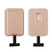 Zore CRD-09 Dahili Şarj Soket Aparatlı Magnetik PU Deri Kartlık - 6