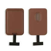 Zore CRD-09 Dahili Şarj Soket Aparatlı Magnetik PU Deri Kartlık - 8