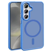 Galaxy S25 Kılıf Magsafe Şarj Özellikli Mat Arka Yüzey Zore Sio Kapak thumbnail 2