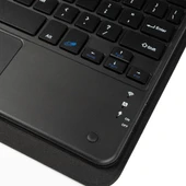 Apple iPad Air 11 2025 M3 Zore Border Keyboard Bluetooh Bağlantılı Standlı Klavyeli Tablet Kılıfı - 5