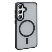 Galaxy S25 Kılıf Magsafe Şarj Özellikli Mat Arka Yüzey Zore Sio Kapak thumbnail 9