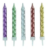 MUM METALİZE KROM RENGARENK 10 ADET - 1
