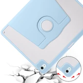 Apple iPad Air 13 2025 M3 Kılıf Zore Termik Kalem Bölmeli Dönebilen Standlı Kılıf thumbnail 11