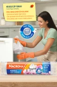 Macromax Büzgülü Manolya Çöp Torbası Orta Boy 15'li x 3 Adet - 3