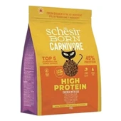 Schesir Born Carnivore Tavuk ve Yumurtalı Yetişkin Kedi Maması 255 Gr - 2