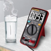 Aneng AN113D Dijital Multimetre  Otomatik Algılama True-Rms NCV Voltmetre Ampermetre AC DC Voltaj Akım Direnç Kapasite Frekans Sıcaklık Diyot Buzzer 6000 - 5