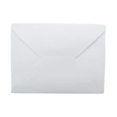 Oyal Davetiye Zarfı Beyaz 1.Kalite Hamur 13x18 cm 70 gr 1000 Adet (1 Koli) - 5