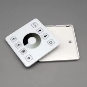 Tek renk piksel Şerit kontrol cihazı dokunmatik panel kablosuz anahtar uzaktan kumanda 15metre beyaz KTF-PC028 4 kanal 12/24V - 5