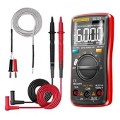 Aneng AN113D Dijital Multimetre  Otomatik Algılama True-Rms NCV Voltmetre Ampermetre AC DC Voltaj Akım Direnç Kapasite Frekans Sıcaklık Diyot Buzzer 6000 - 1