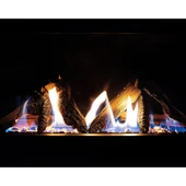 Revega H75AB Uzaktan Kumandalı Hermetik Doğalgaz Soba Şömine Dekoratif Gerçek Alevli Soba - 2