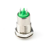 12mm Metal 2 Pin Anahtar Kontrollü Buton  Panel Montaj ON OFF 1A AC 250V Güvenlik Kilit Elektronik Cihaz Makine Başlatma Güç Kontrol Açma Kapama thumbnail 5